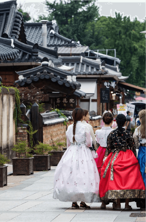 Trải nghiệm Hanbok, nghề thủ công Hangeul (Tour sân bay)