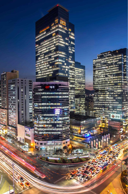 Nightscape of Gangnam